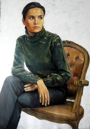 Retrato Oil Canvas Portrait