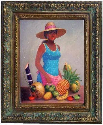 india dominicana y nuestras de frutas tropicales