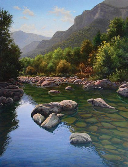 transparencias Oil Canvas Landscaping