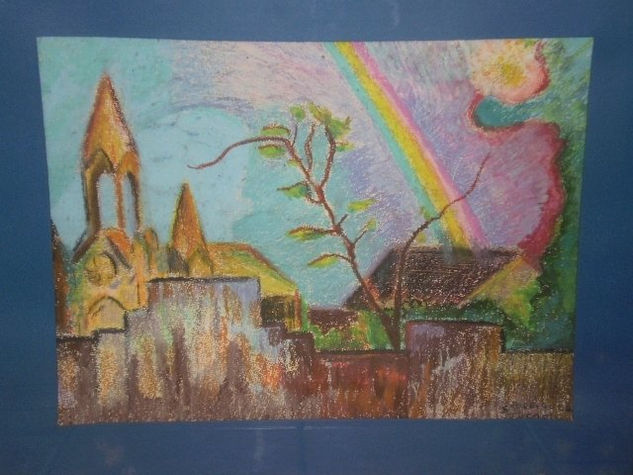 IGLESIA DE WILDE Pastel Paper Landscaping