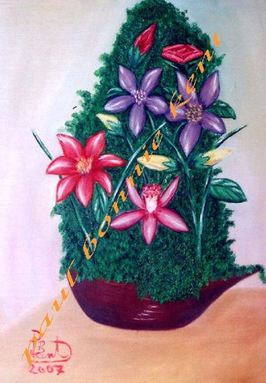 fiori Oil Canvas Floral Painting