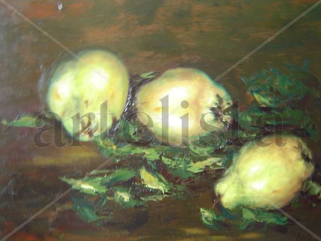 membrillos Oil Canvas Still Life Paintings