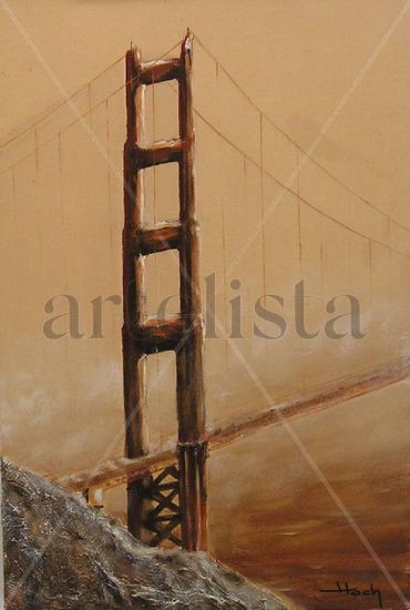 Golden Gate Acrylic Canvas Landscaping