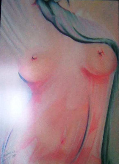 Cuerpo en libertad Pastel Cartulina Figura