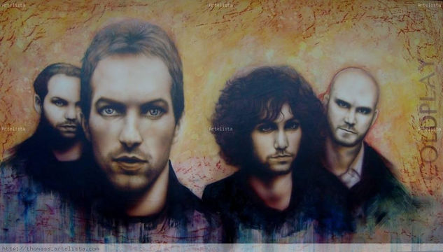 coldplay Otros Tabla Retrato