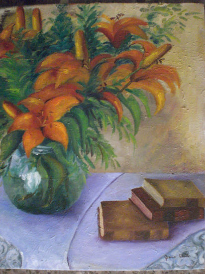 Floral Oil Canvas Floral Painting