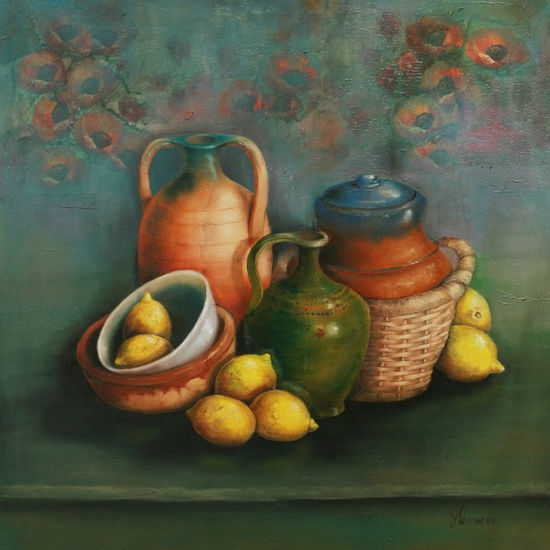 De Barro Somos Oil Canvas Still Life Paintings