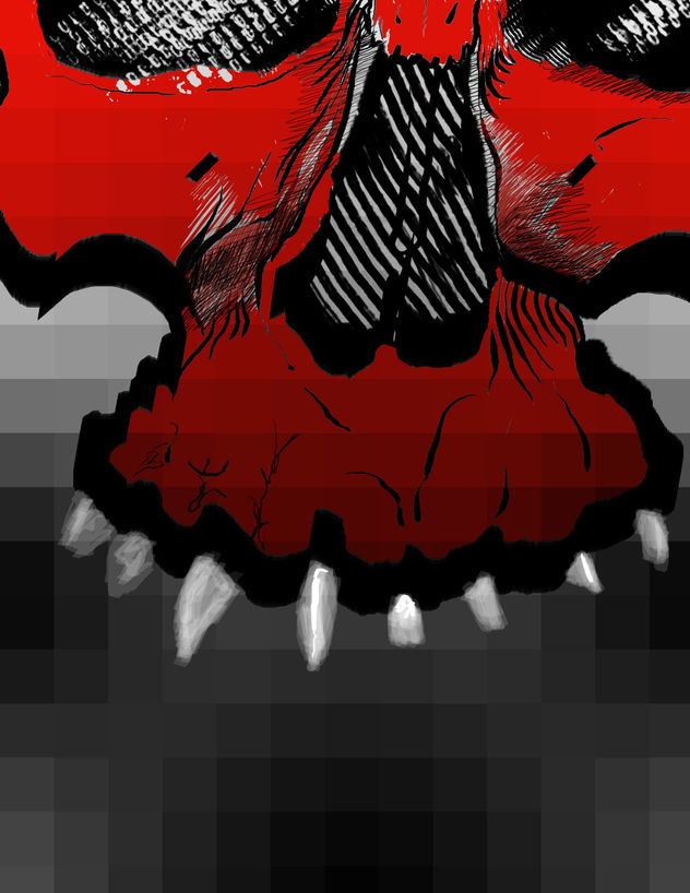 Craneo rojo