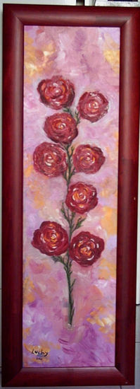 Flores Oil Canvas Floral Painting