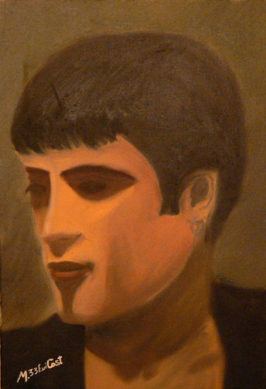 Richard edwards Oil Canvas Portrait