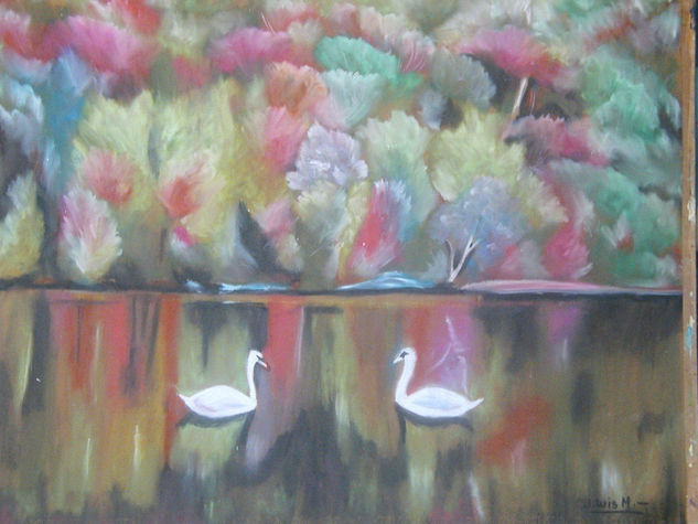 CISNES Acrylic Paper Landscaping