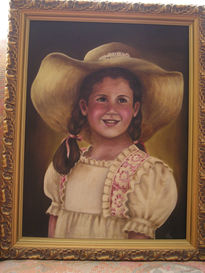 Niña con sombrero