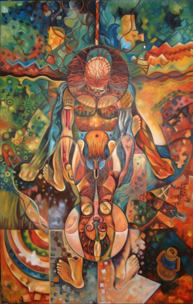 la virgen sentada en la hamaca del diablo