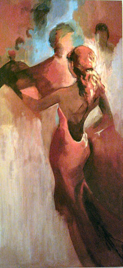 Bailarina 2 Oil Canvas Figure Painting