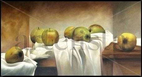 Natura morta amb pomes / Bodegon con manzanas