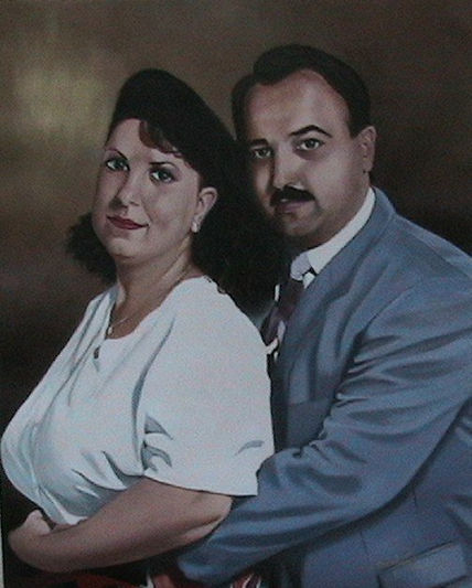 Retrato pedro y sole