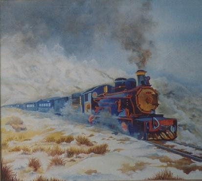 Tren Oil Canvas Landscaping