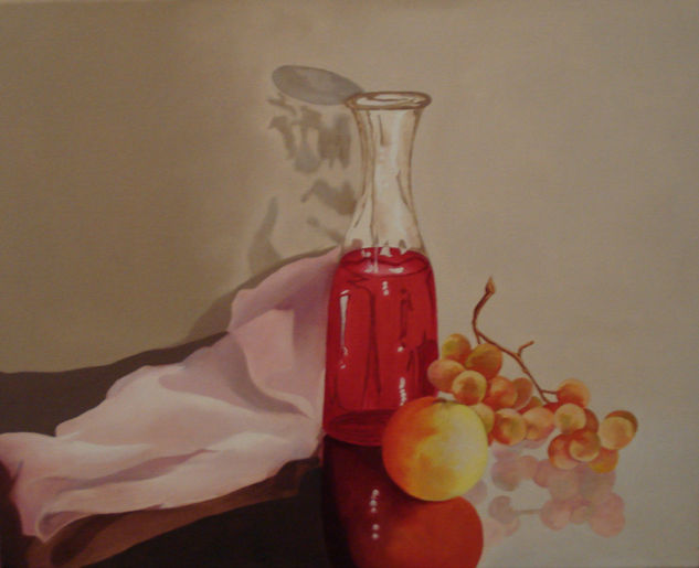 Vino y Uvas Oil Canvas Still Life Paintings