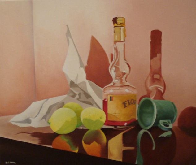 Brillo y Reflejos II Oil Canvas Still Life Paintings