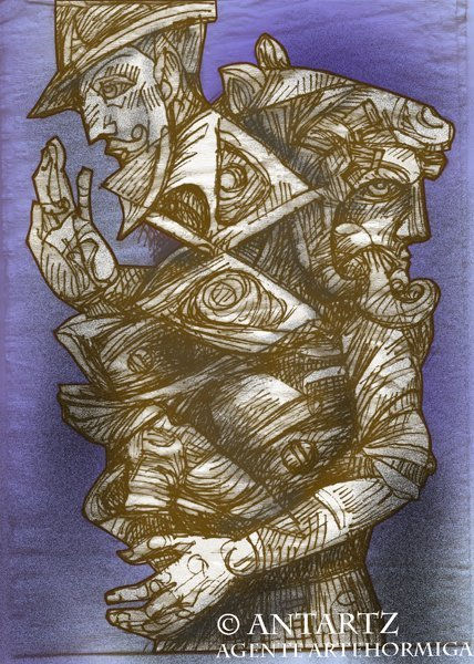 Hombre con armadura