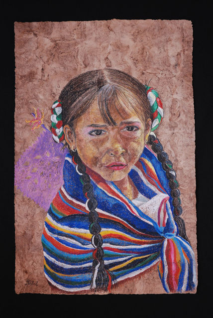Niña mestiza en...