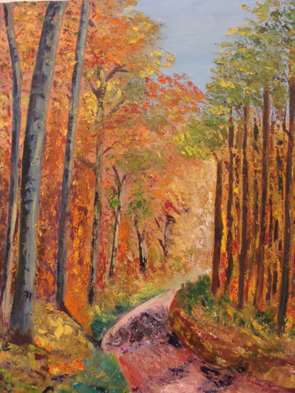 otoño Oil Canvas Landscaping