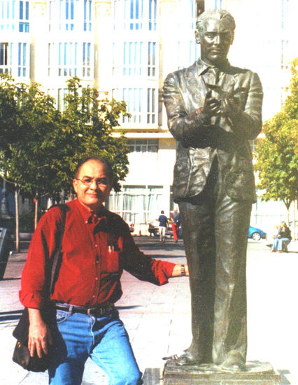 José Hermitanho, rinde homenaje a Don.Federico Garcia Lorca Portrait Color (Digital)