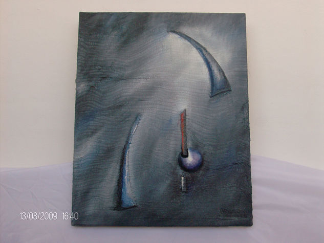 Lo cosmico Oil Canvas Others