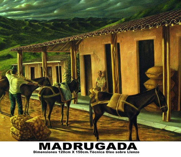 MADRUGADA Oil Canvas Landscaping