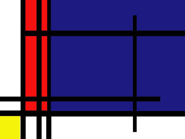 Homenaje a Mondrian 2 