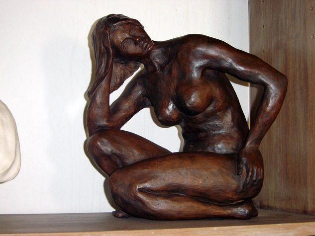 Desnudo en terracota Pottery Figurative