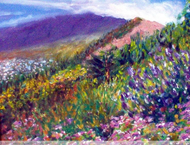 DESDE LAS MANCHAS Oil Canvas Landscaping