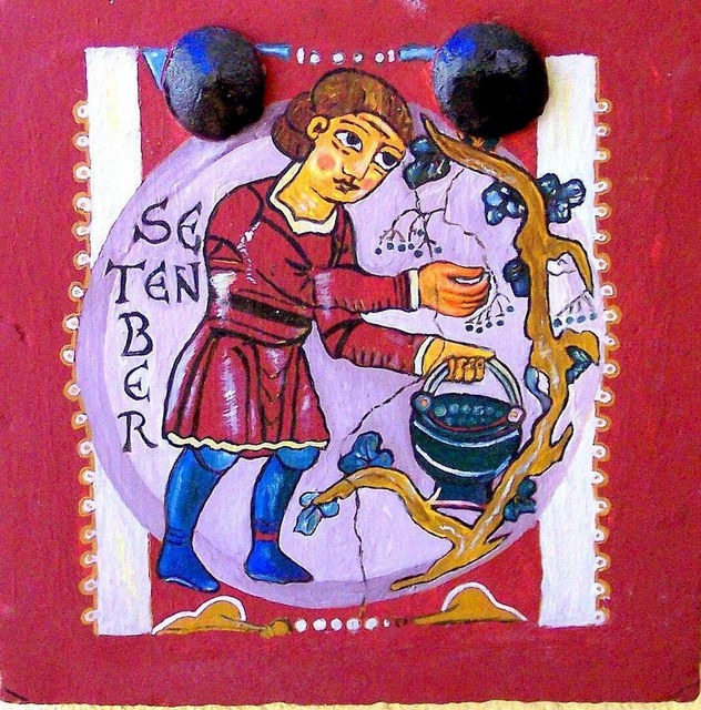 La vendimia en septiembre