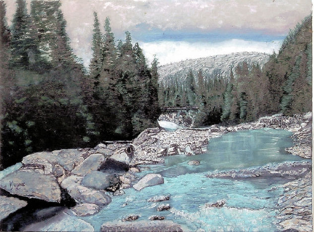 Rio Prut Oil Canvas