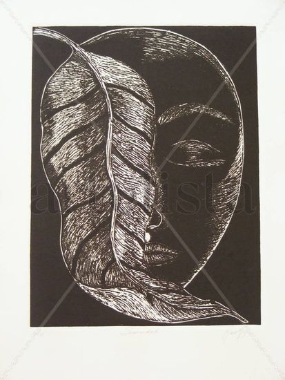 SERENIDAD Linocut