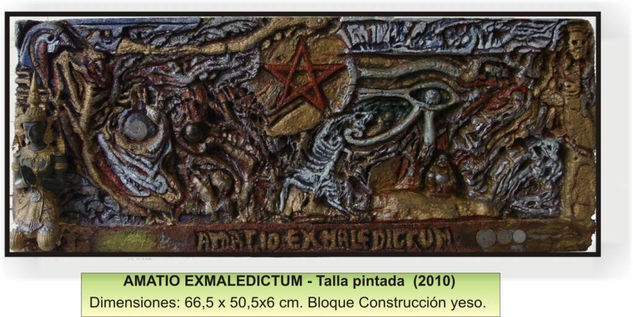 AMATIO EXMALEDICTUM Piedra Figurativa