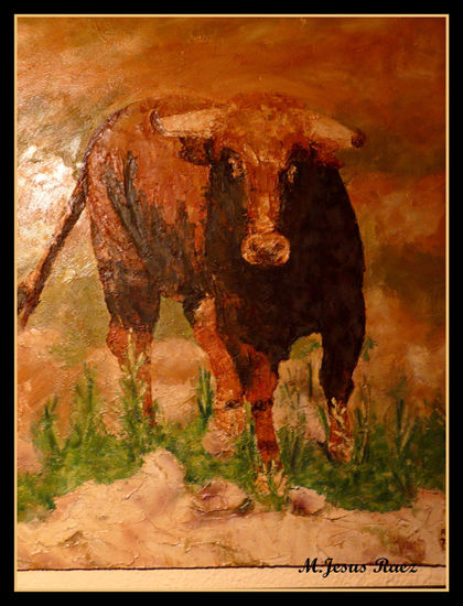 toro Media Mixta Tabla Animales