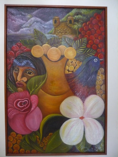 RIQUEZA COLOMBIANA Oil Canvas Landscaping