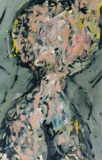 MUTACIÓN VII,1984 Gouache Papel Figura