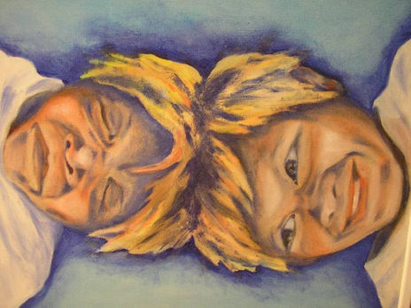 Dos niños/ dos mundos