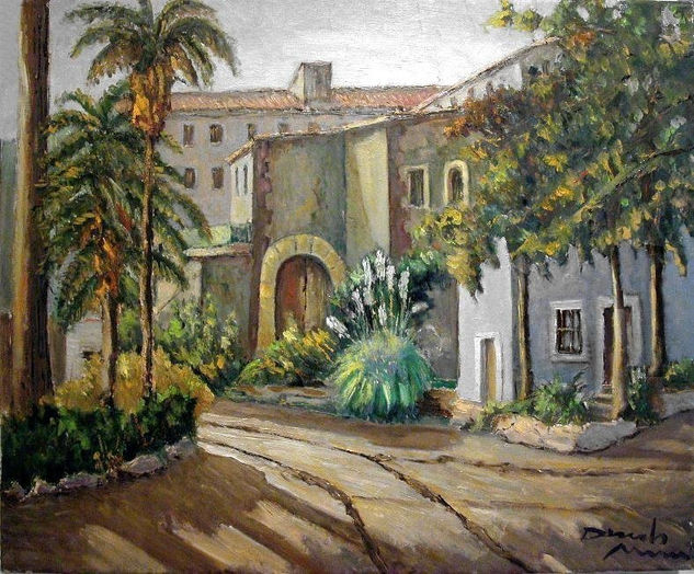 CAPELLADES- 73 X 6O CMS Oil Canvas Landscaping