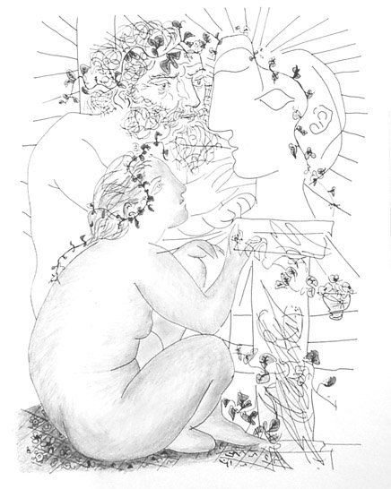 "Escultor y modelo...