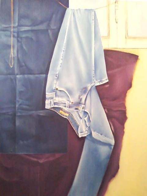 pantalon sobre papel