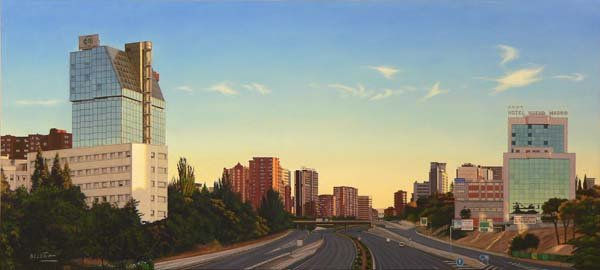 MADRID CALLE 30 120 X 54 CM 