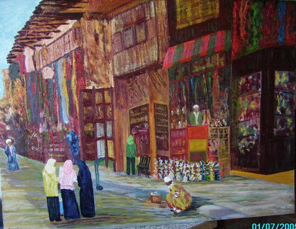 Mujeres en el zoco