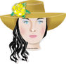 Muñeca con Sombrero