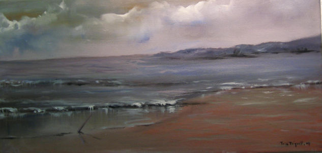 PLATJA DESERTA Oil Canvas Landscaping