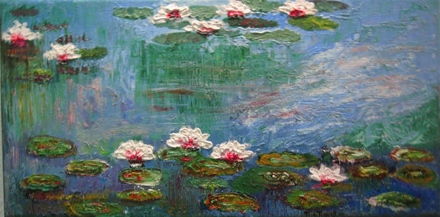 NENUFARS Oil Canvas Landscaping