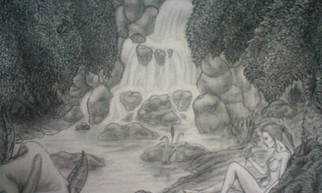 ilustración de novela corta