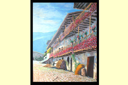 BALCONADA Oil Canvas